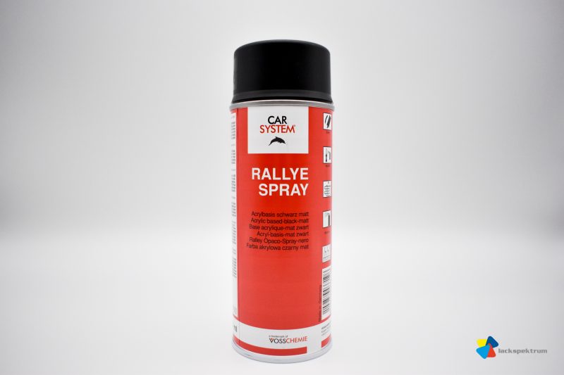 CS Ralley Spray schwarz glänzend, 400ml