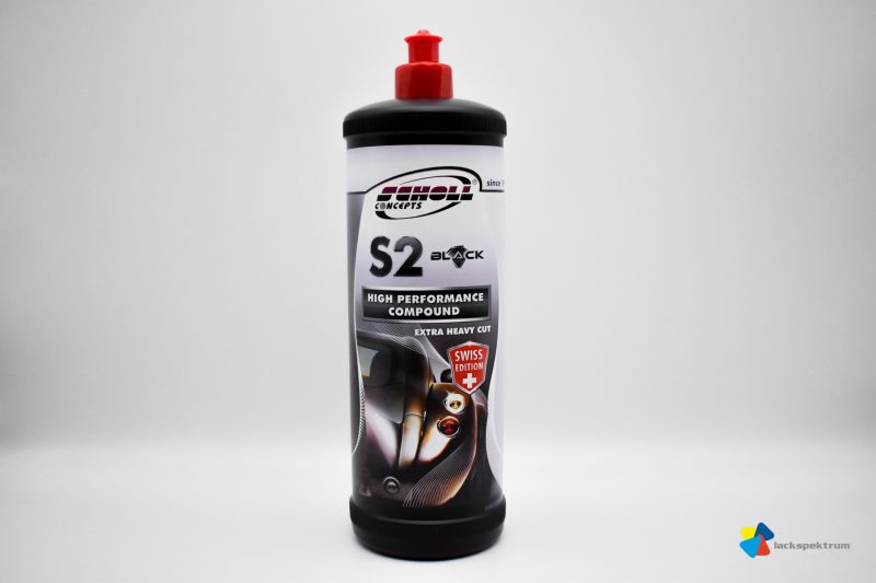 S2 Black Hochleistungspolierpaste, 1kg